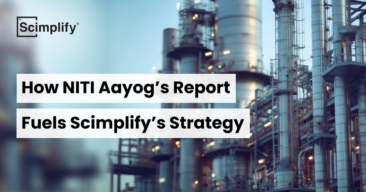 India’s Chemical Leap – How NITI Aayog’s Report Fuels Scimplify’s Strategy