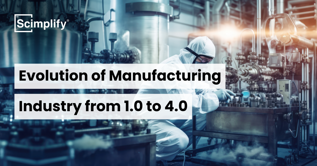 Industry 1.0 to 4.0 | Blogs | Scimplify