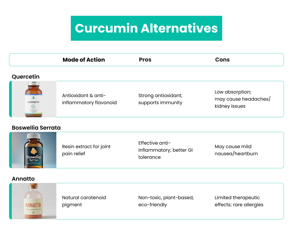 Curcumin Alternatives
