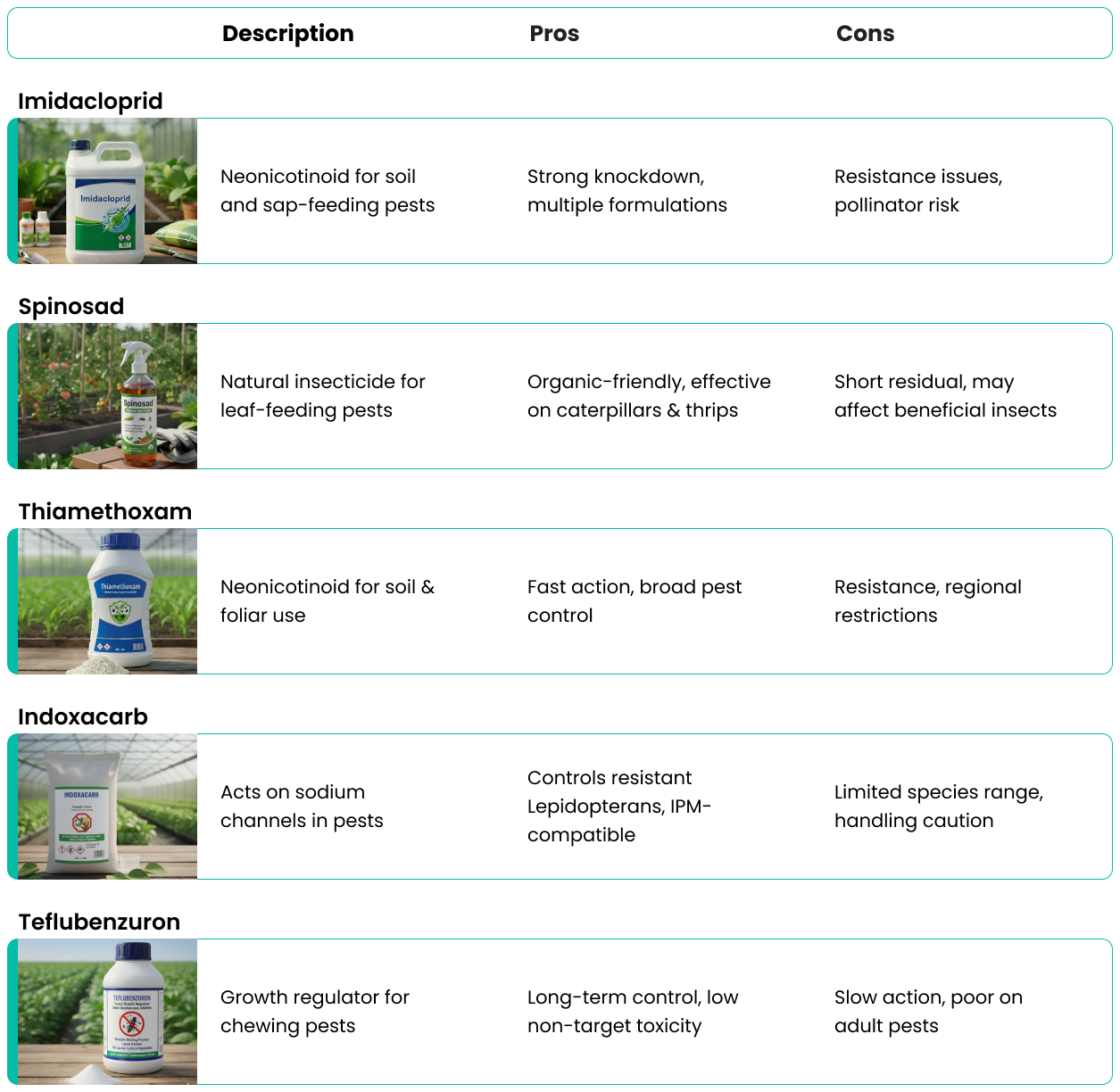 Chlorantraniliprole Alternatives