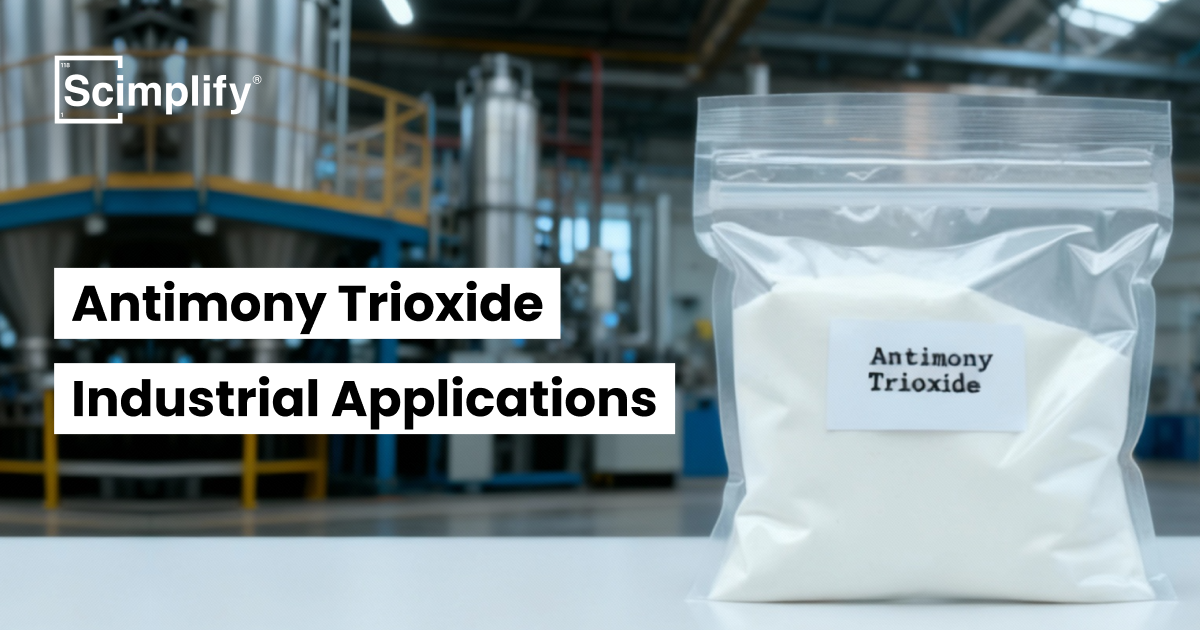 Antimony Trioxide - Industrial Application | Blogs | Scimplify