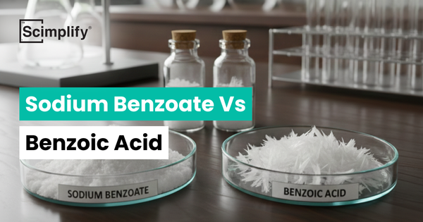 Sodium Benzoate vs Benzoic Acid | Blogs | Scimplify 